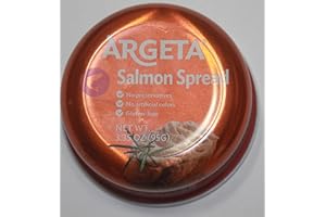 Argeta Pate Spread Salmon 5 PACK x 3,35oz Product of Slovenia
