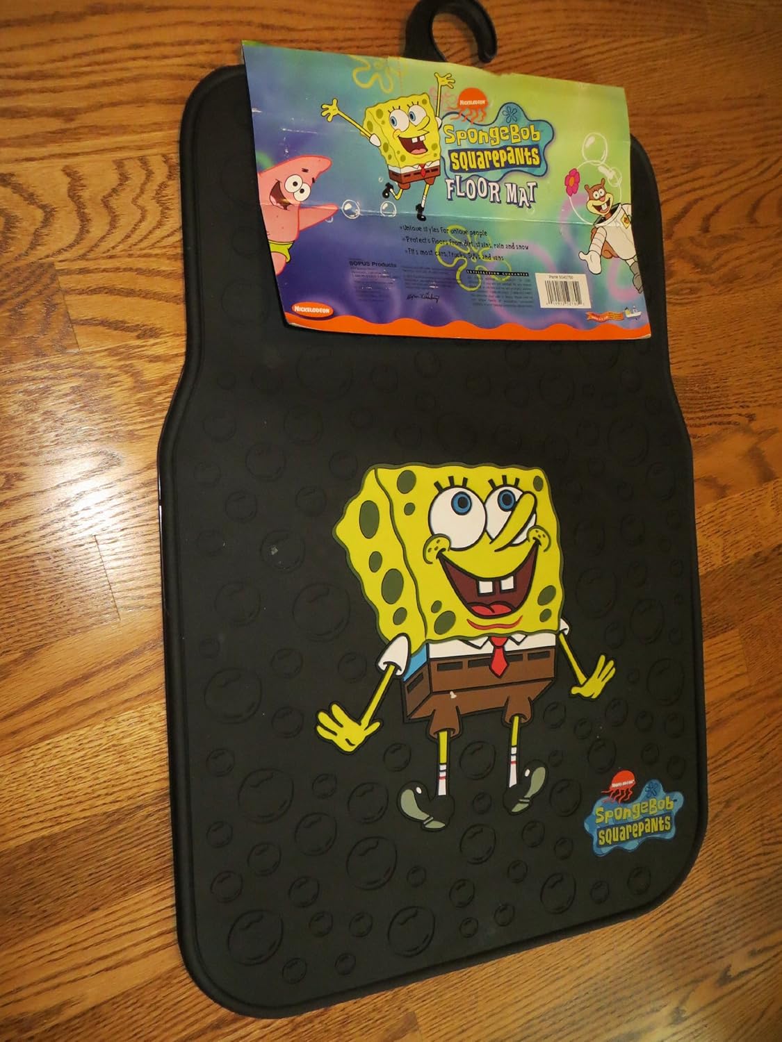 Amazon Com Sponge Bob Squarepants 2 Pc Floor Mat Set Automotive