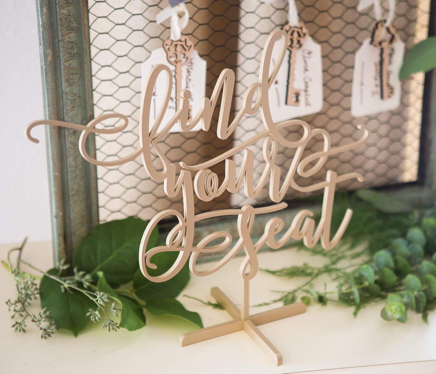 Amazon.com: Wedding Sign Place Card Table