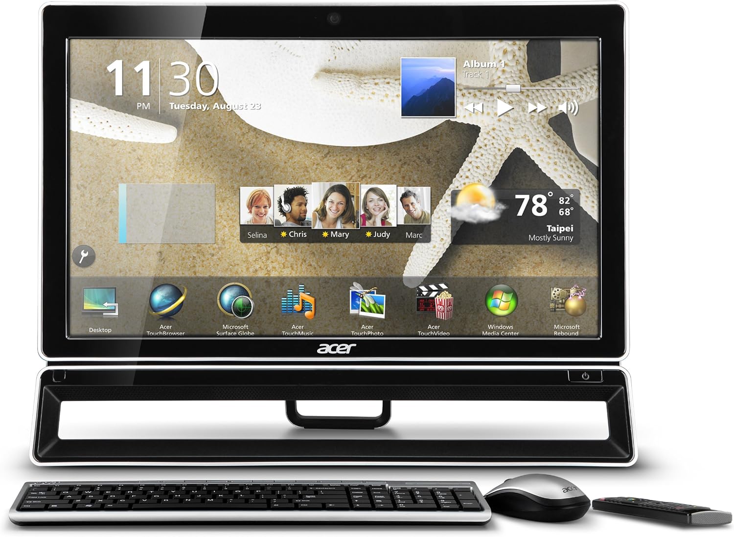Acer Aspire Z5771 23 inch Touchscreen AllinOne Desktop PC (Intel Core