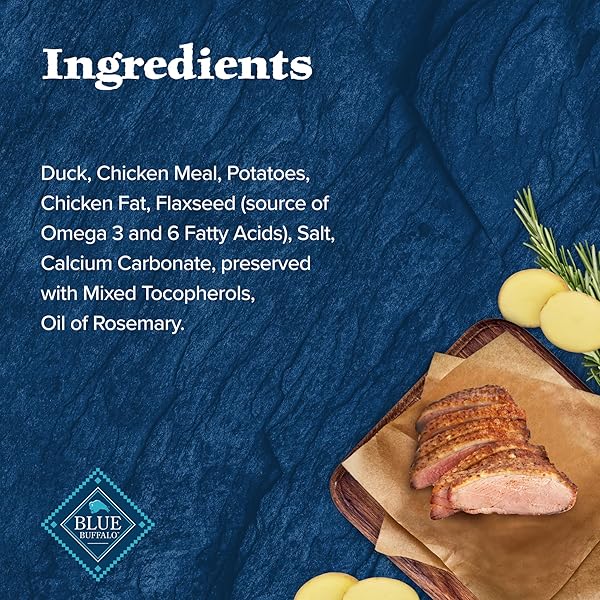BLUE BUFFALO WILDERNESS TRAIL TREATS HIGH PROTEIN GRAIN FREE DOG BISCUITS CRUNCHY DOG TREATS, DUCK RECIPE, 24-OZ BAG