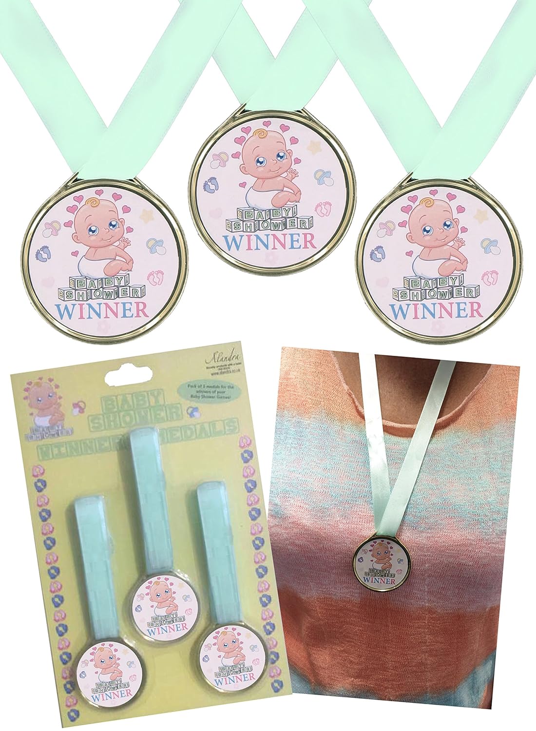 3 Baby Shower Winners Medal Baby Home & Garden