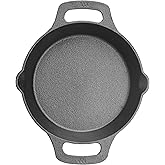 WINCO Cast Iron Skillet, Black