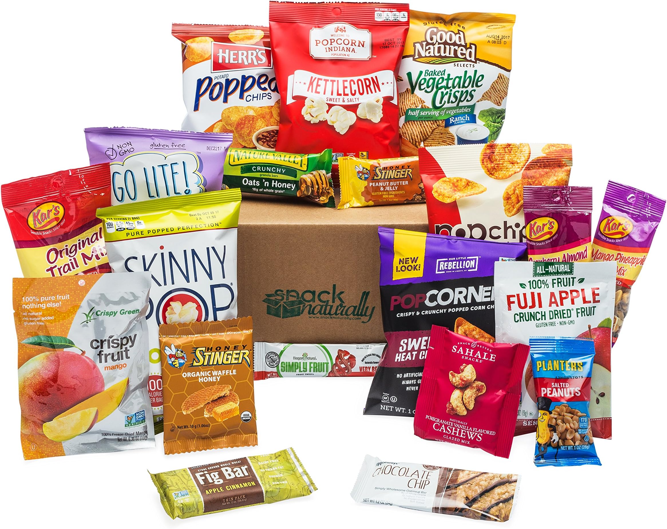 Dried Fruit, Trail Mix, Granola Bars & More Healthy Variety Snacks (20)