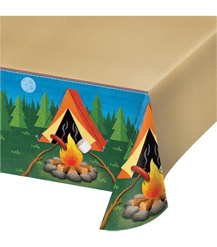 Creative Converting Foto-Requisiten-Set „Camp Out“ – 10-teilig Für Lagerfeuer-Partys