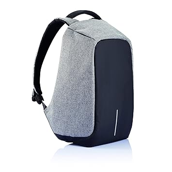 XD Design Bobby Original Anti-Diebstahl Laptop Rucksack Grau mit USB (Unisex)