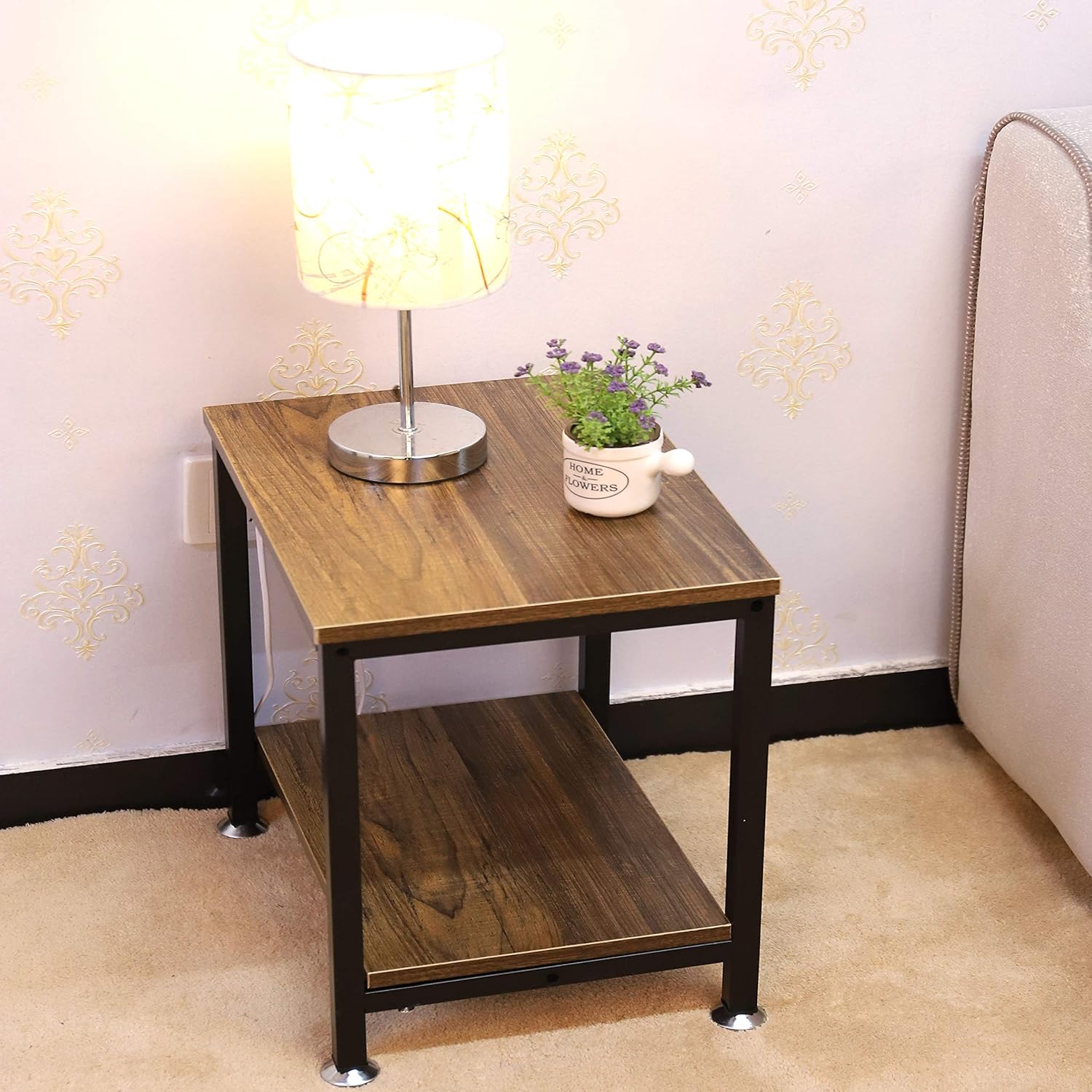 Home Side Table Mobile Snack Table For Coffee Laptop Tablet