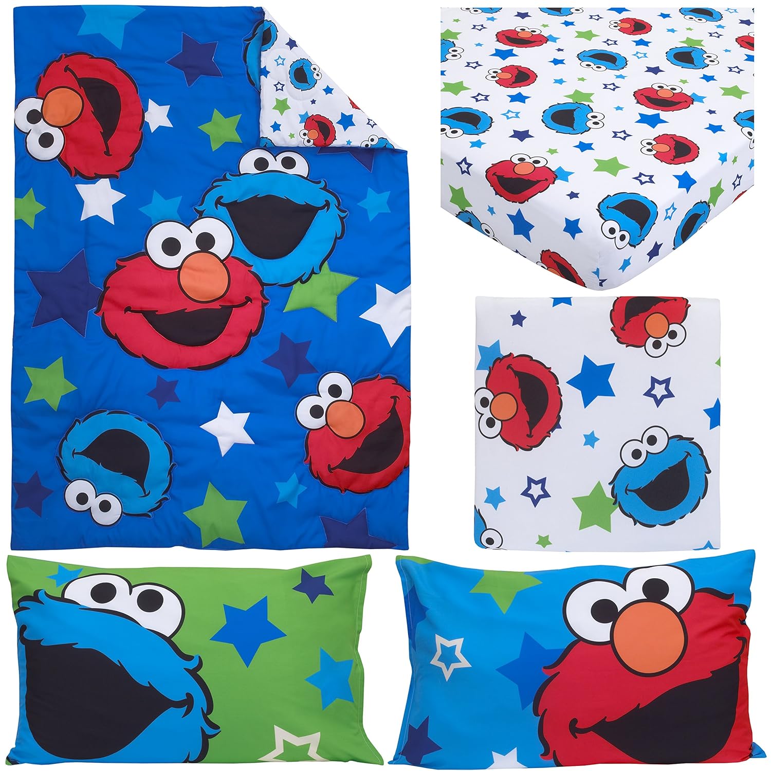 cookie monster crib bedding