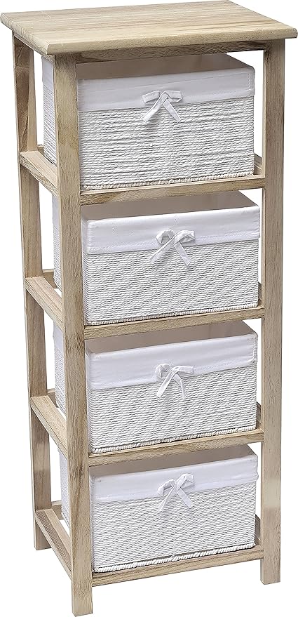 Mueble Cajones Mimbre