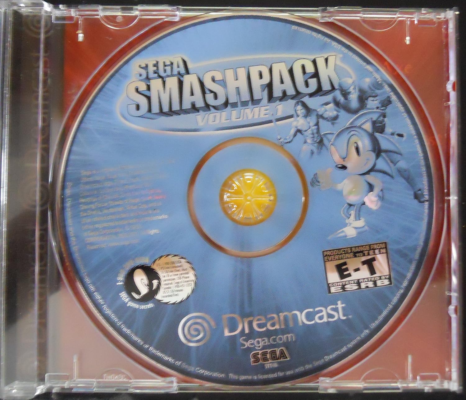 Sega Smash Pack Volume 1: Unknown: Video Games