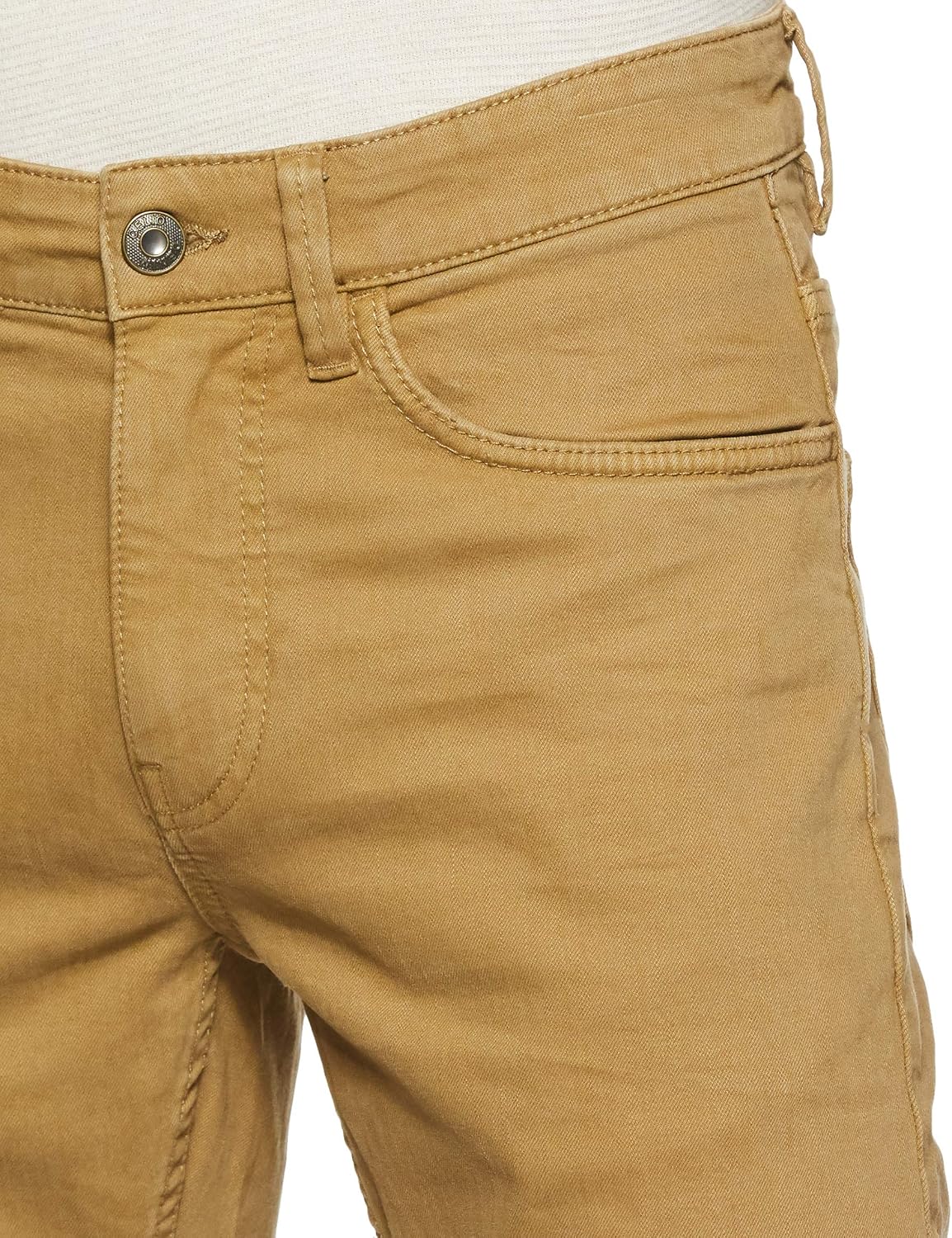 Celio Men's Jopry Trouser, Beige (Camel Camel), W30/L34 (Size: 38), 30W / 34L - Image 5