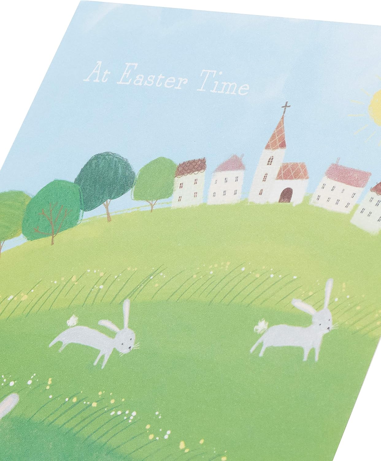 UK Greetings Happy Easter Card 5 Pack, Traditional Easter Card for Him or Her Easter Wishes Card with Illustrated Design - Image 5