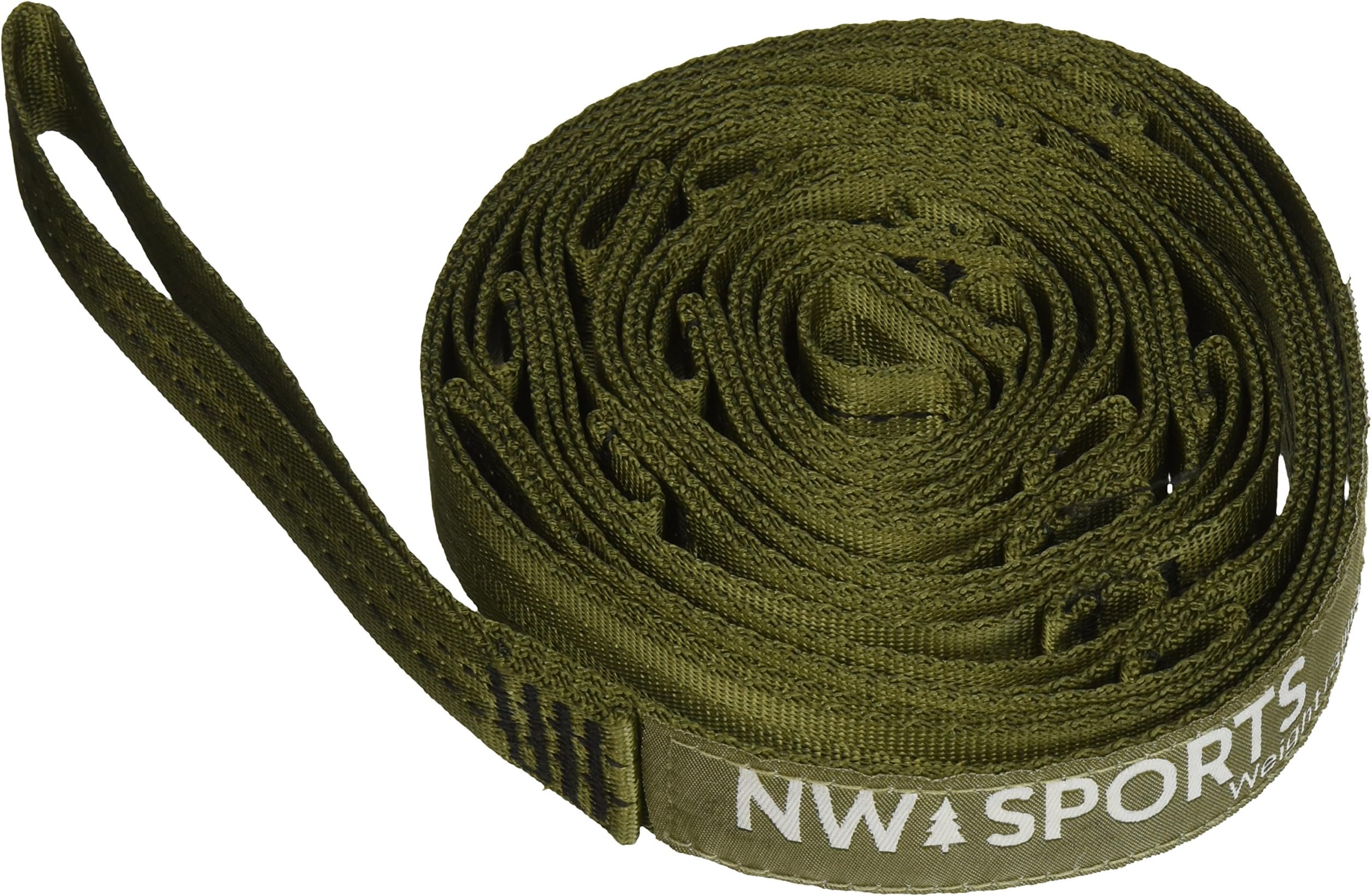 Hammock Tree Hanging Strap (The Only!500lb Weight Rating) Set of 2 By Nw Sports 100% Polyester No-stretch Hanging Portable Strap System