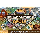 Masterpieces National Parks Opoly by Anderson Design - Premium Quality, Educational, and Fun Activity for Kids and Families - Great Gift Idea for Holidays, Birthdays, and Everyday Playtime