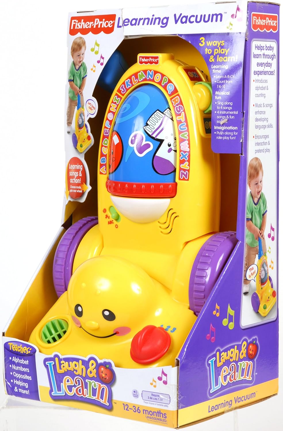 fisher price laugh and learn hoover