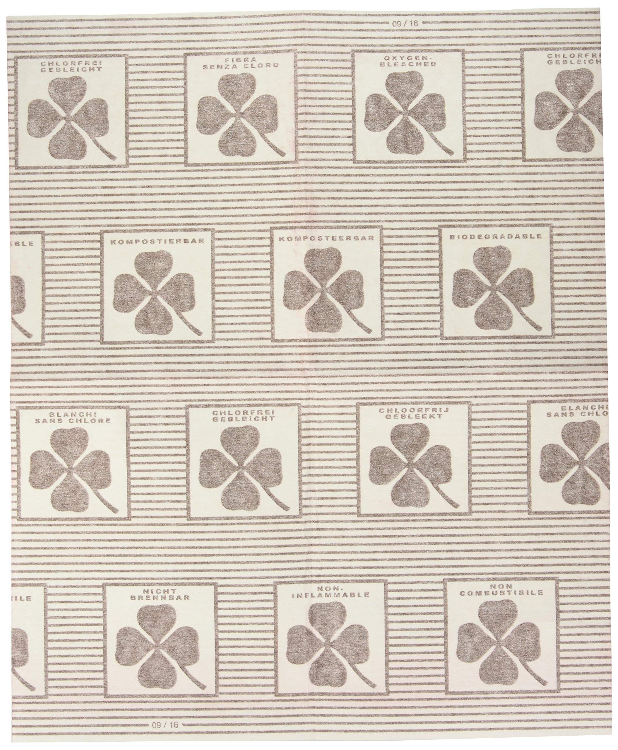 Wenko 2226020100 Flat Vapour Filters Set of 2, Saturation Indicator, Flame Retardant, can be Cut to Size, Rayon Staple, White