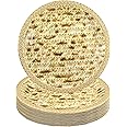Pandecor 50 Pieces Passover Seder Disposable Matzah Design Paper Plates,7 inches Cake Dessert Plates for Passover