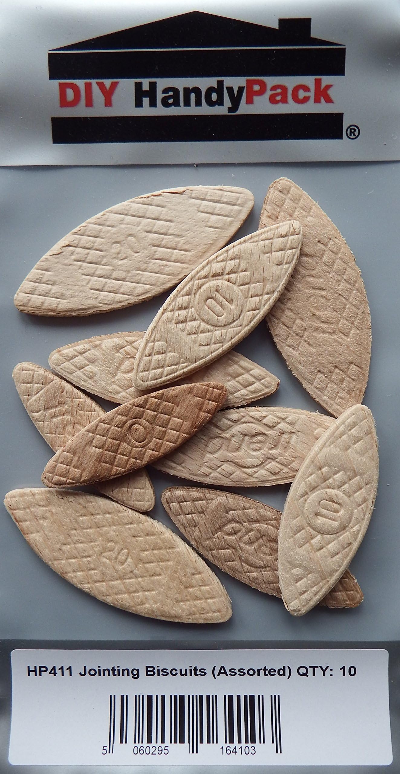 DIY HandyPack - Wooden Jointing Biscuits (Assorted)