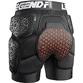 Legendfit Protective Padded Shorts for Snowboard Ski Ice Skating Skateboard Hip Butt Tailbone Protection for Men Women Youth