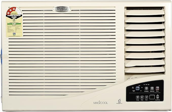 Whirlpool 1.5 Ton 3 Star Window AC (Copper, Magicool, White)