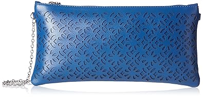 Butterflies Womens Wallet (Blue) (BNS 2377BL)