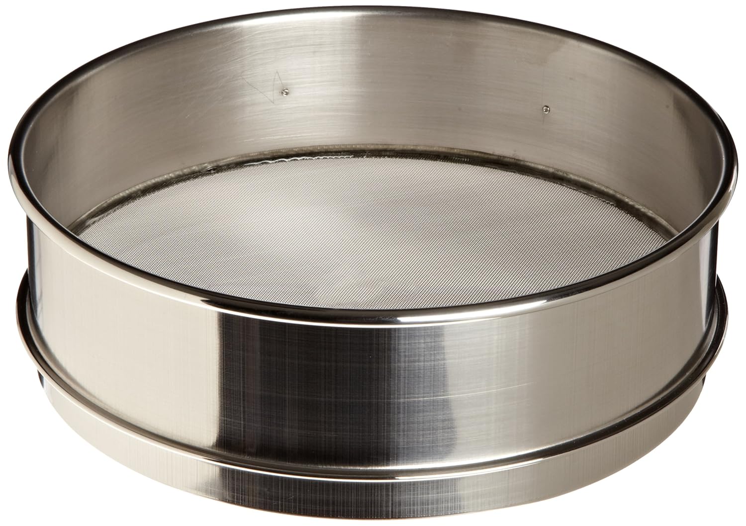 Advantech Stainless Steel Test Sieves, 8" Diameter, 45 Mesh, Full Height Science Lab Sieves