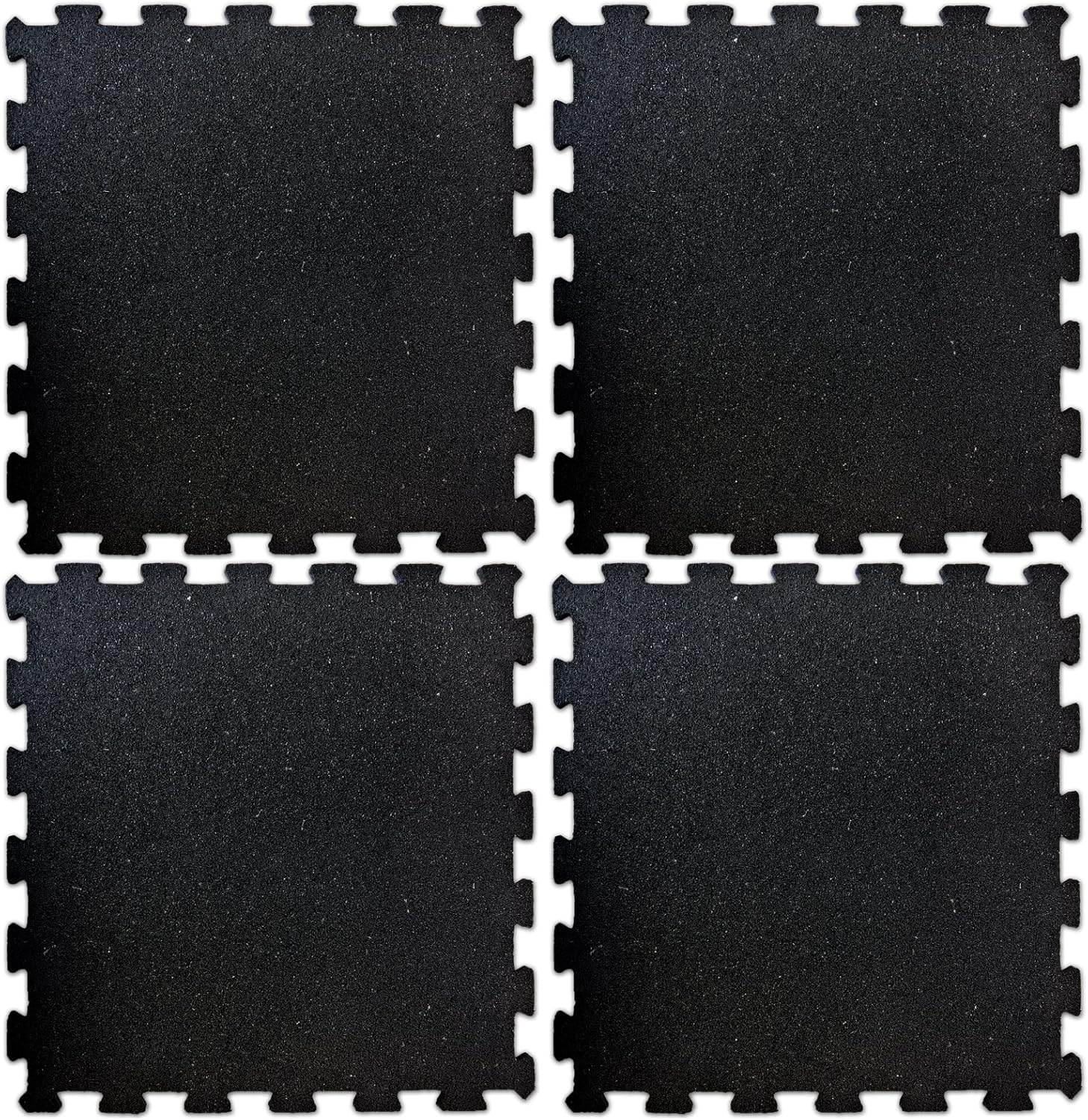 Puzzlematten aus Gummigranulat | Fitnessmatte als Bodenbelag für Sport