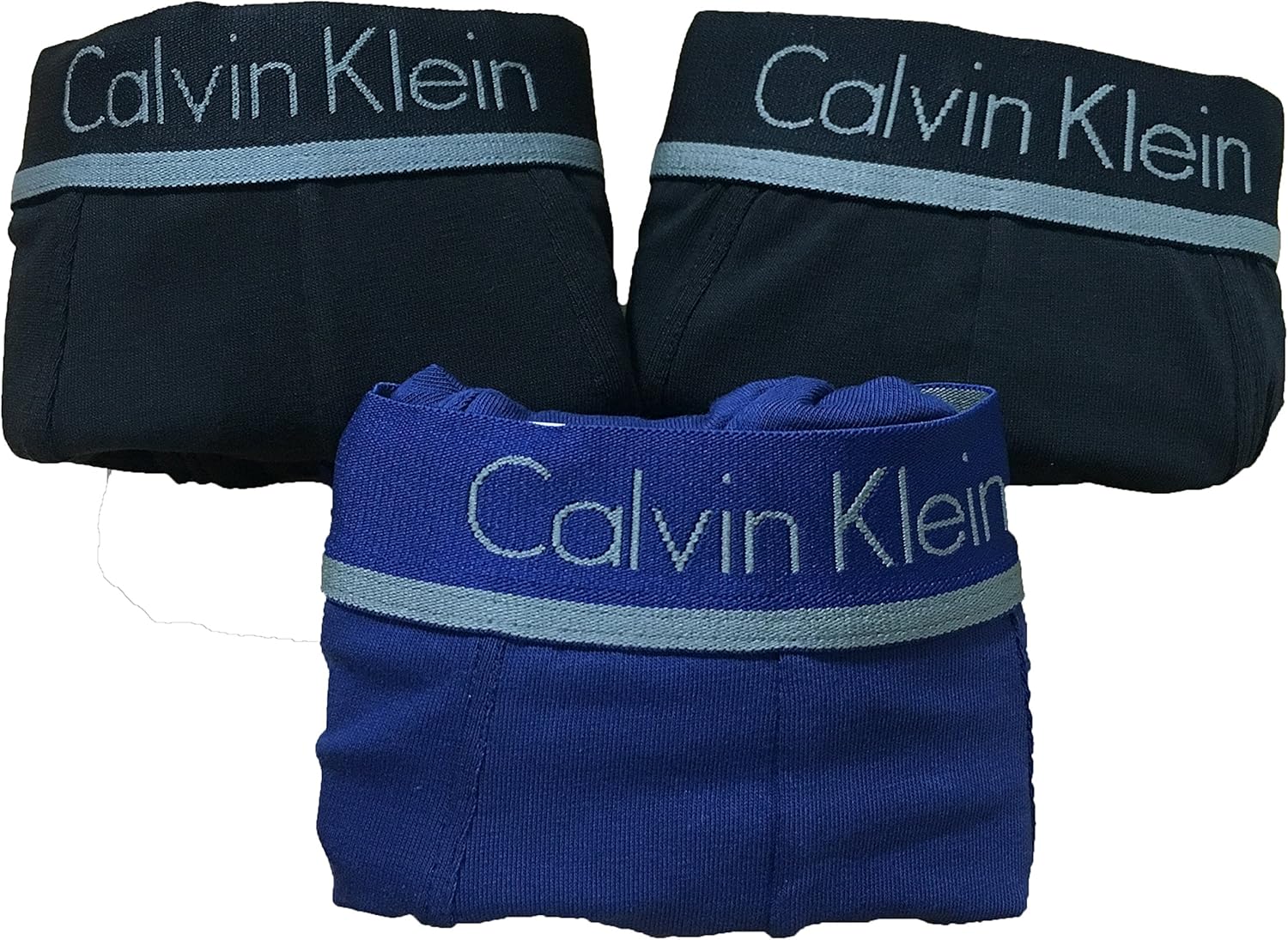 Calvin Klein ボクサーブリーフ 3枚組 米国サイズ S ウエスト71 76cm 黒青黒 並行輸入品 服 ファッション小物 通販 Amazon