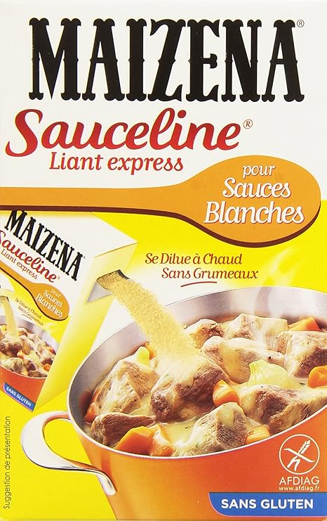 Maizena Farine Pour Lier Sans Gluten Sauceline Sauces Blanches 250g Amazon Fr Epicerie