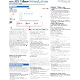 macOS Tahoe Quick Reference Training Tutorial Guide (Cheat Sheet of Instructions, Tips &amp; Shortcuts - Laminated for Mac OS)