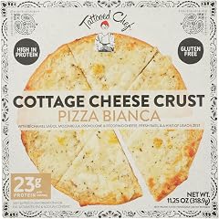 Tattooed Chef Bianca Cottage Cheese Crust Pizza, 11.25 OZ