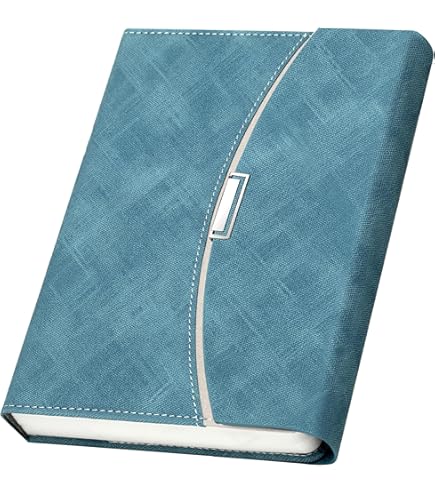 Flower Painting Journal Notebook - PU Leather Hardcover With Magnetic Closure, 256 Pages In Green