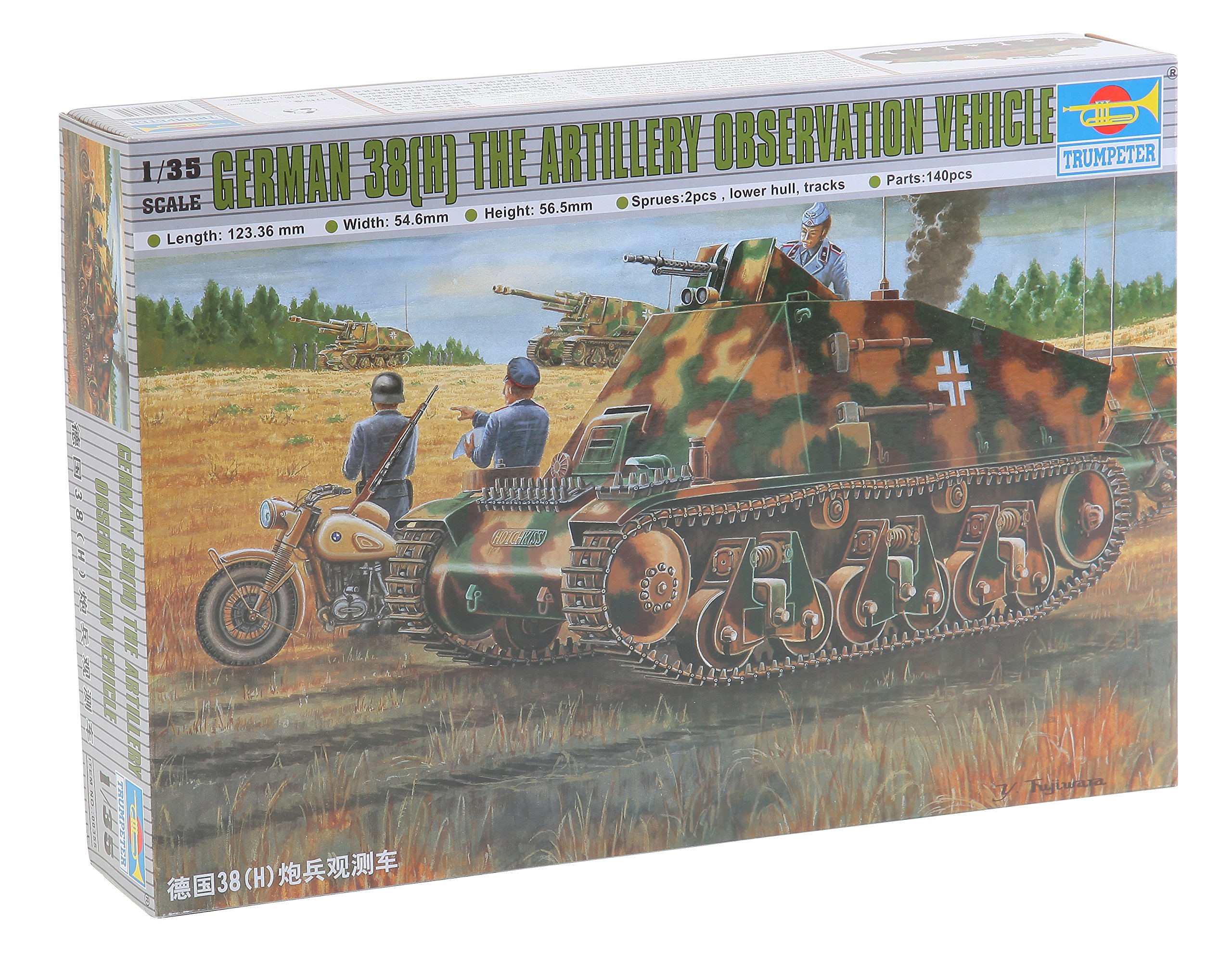Trumpeter 1:35 - German 38(H) Artillery Observation Vehicle