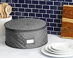 STOZU China Storage Container for Big Dinner Plate