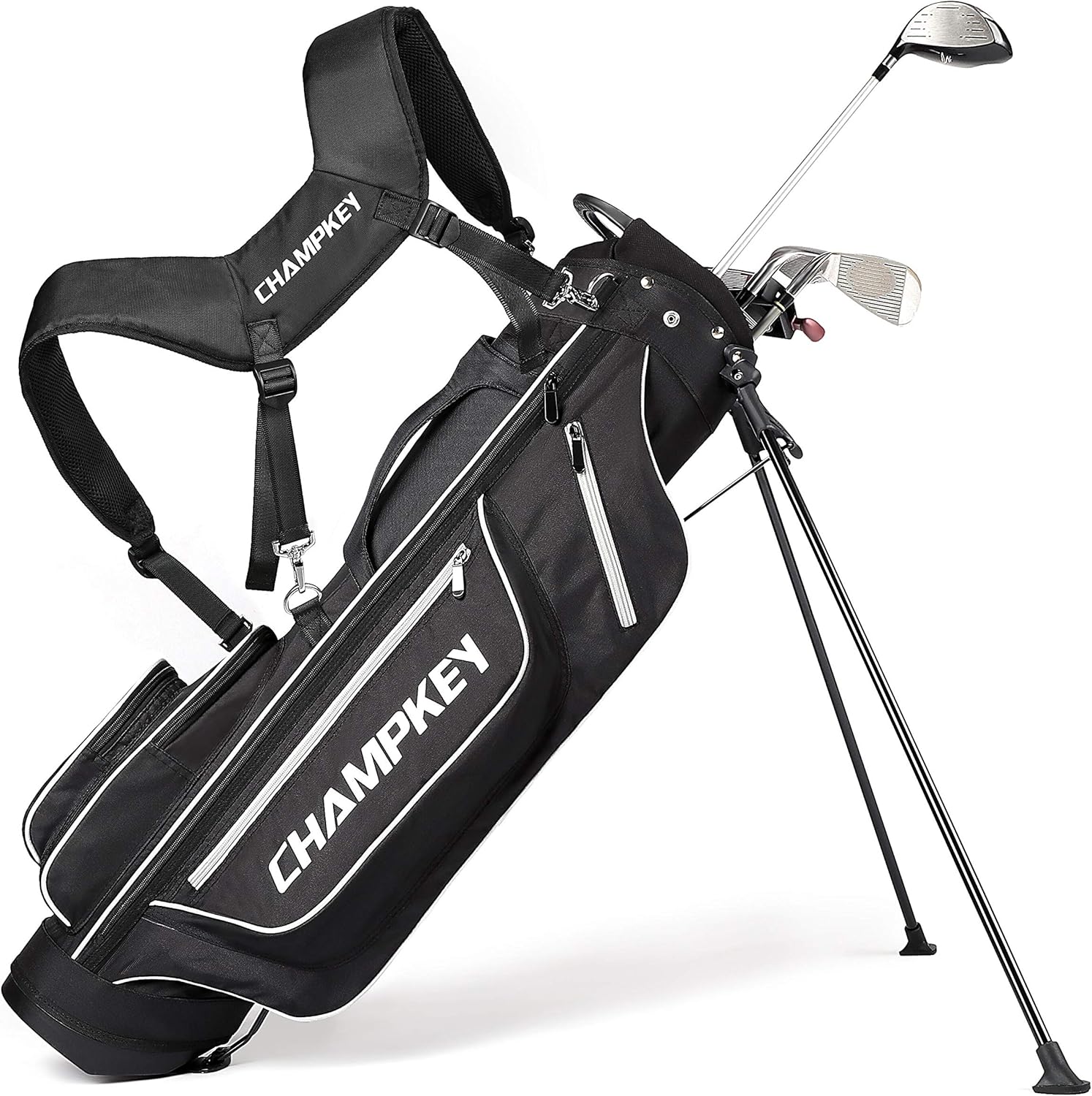 Champkey PRO Lightweight Golf Stand Bag - Easy to Carry & Durable Pitch Golf Bag – Golf Sunday Bag Ideal for Golf Course & Travel : Sports & Outdoors