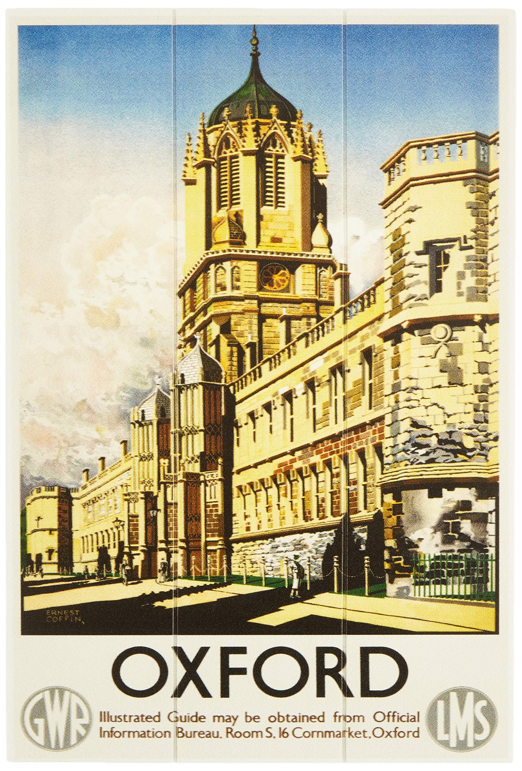 National Railway Museum Bath (AD 54 by Frank Newbould) Framed Print 30 x 40 cm