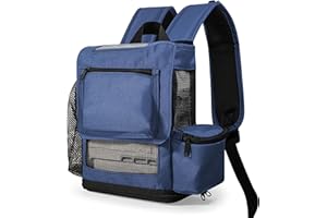 O2TOTES WEAR YOUR OXYGEN WITH STYLE O2totes USA premium Lightweight Backpack Fit For Inogen One G5/Inogen Rove 6, Zippered Bottom, Pockets For Inogen Accessory