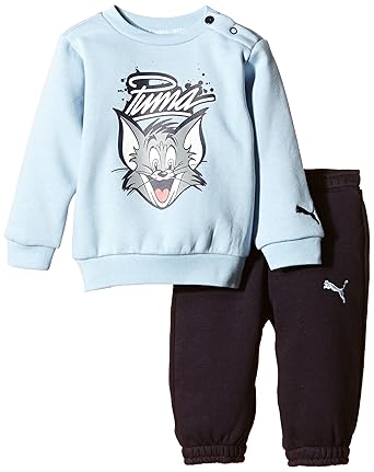 pantaloni puma bambino blu