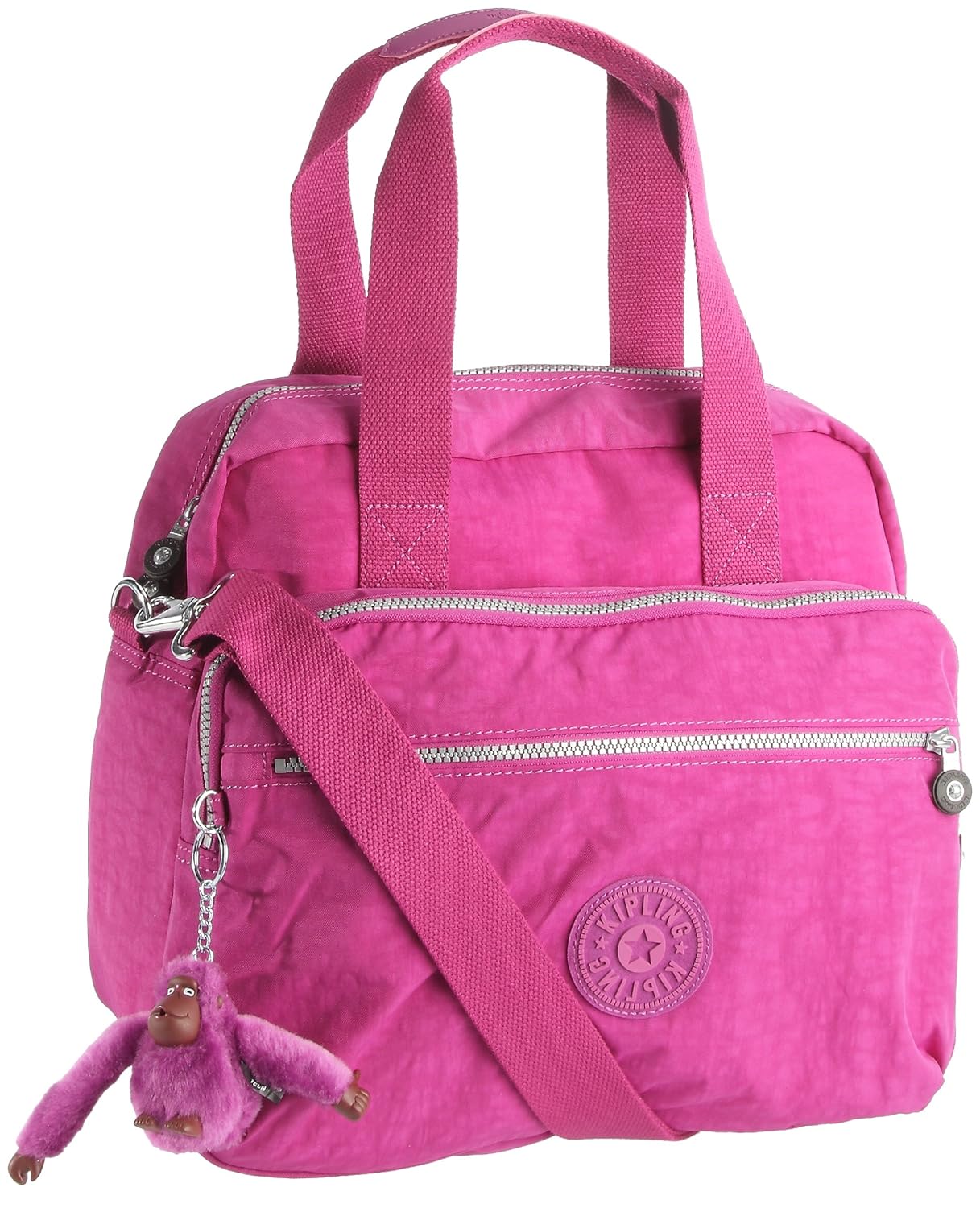 Kipling Travel Duffle KOS M, 36 cm, Deep Fushia, K13118 Amazon.co.uk