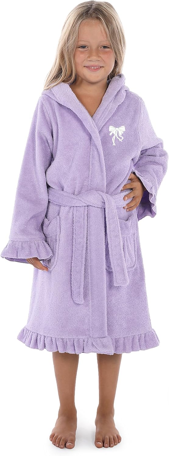 Childrens purple dressing gown Clearance