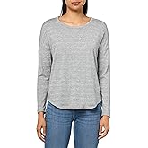 Lucky Brand Womens Metallic Stripe Cloud Top