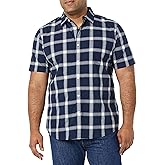 Amazon Essentials Men's Slim-Fit Short-Sleeve Poplin Shirt