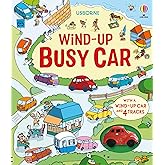 Wind-Up Busy Car: A Toy and Book Gift Featuring a Driving Journey Through Towns and the Countryside