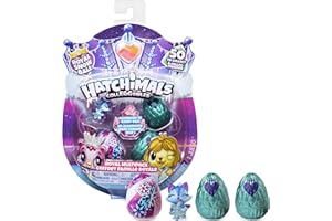 Hatchimals CollEGGtibles, Royal Multipack with 4 and Accessories, for Kids Aged 5 and up (Styles May Vary)