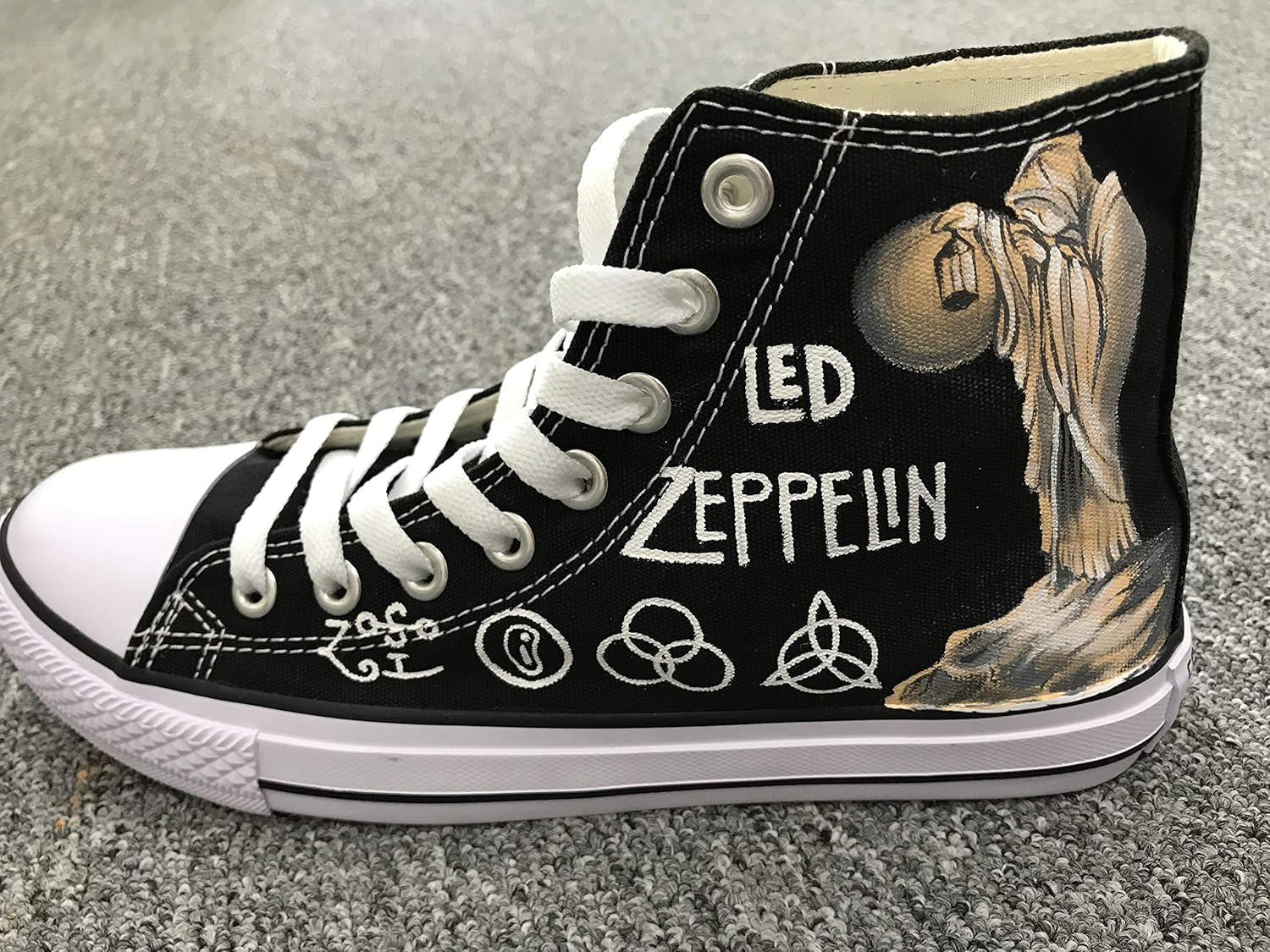 led zeppelin converse shoes