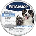 PetArmor Flea & Tick Collar for Dogs, Kills Fleas & Ticks, Long Lasting Protection for 6 Months, Water Resistant, One Size Fits All, 2 Collars