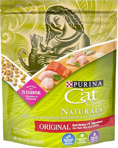 Purina Cat chow Naturals Plus vitamins&minerals (017800113182)