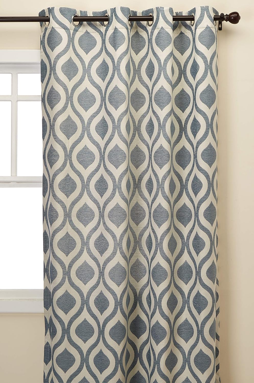1 Panel Pack Transitional Valance Curtains For Bedroom Akemi