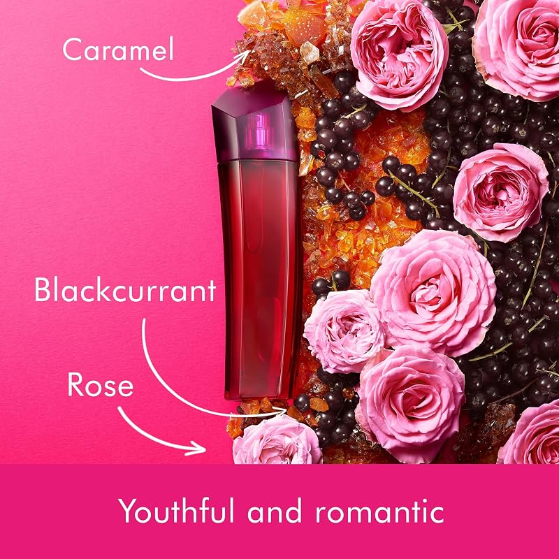 Magnestism Eau de parfum para mulheres | Fragrância feminina floral âmbar com notas de rosa e baunilha oriental | Fragrância duradoura | 75ml