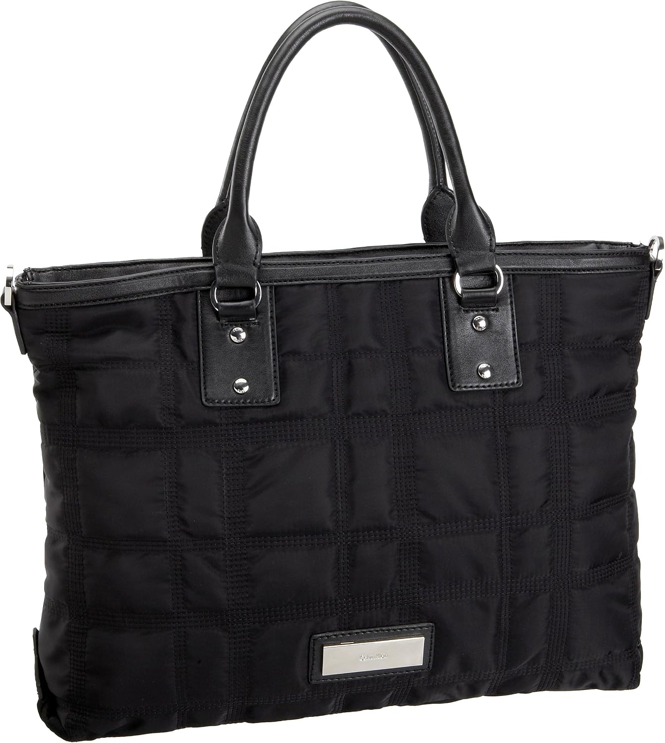 black calvin klein tote bag